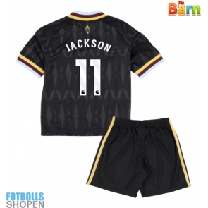 Billiga Aston Villa Nicolas Jackson #11 Bortatröja Barn 2026-27 Kortärmad (+ Korta byxor)